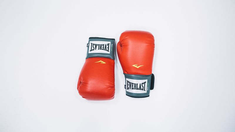 boxing gloves, boxing, sports, minimalism, 4k