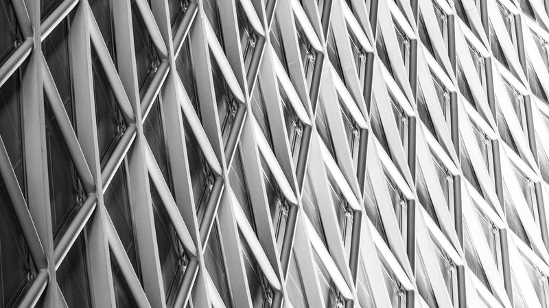 design, minimalism, architecture, bw, 4k