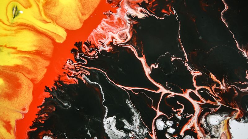 paints, stains, liquid, 4k