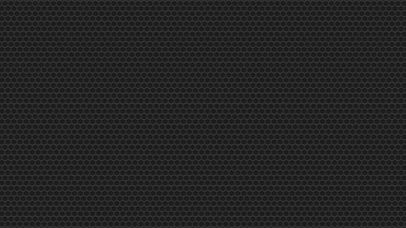 hexagons, patterns, texture, gray, black, 4k
