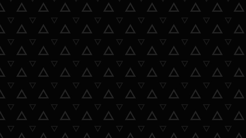 triangles, patterns, texture, black, 4k