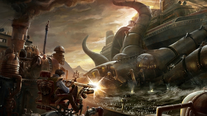 subculture, steam powered, sf, fantasy