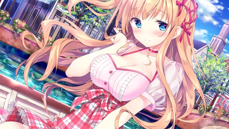 cute, lovely, girl, cg, game, orginal, long hair