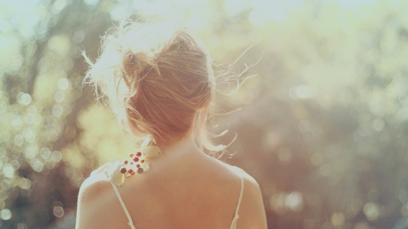 photo, hair, sun, back, blonde