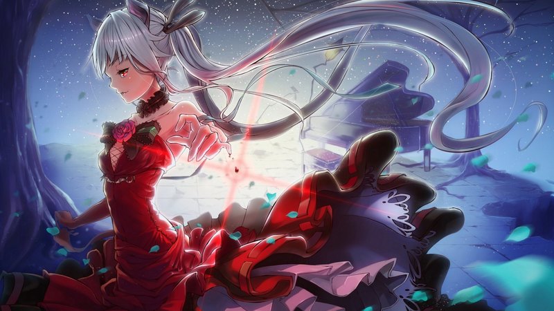 anime, cg, girl, women