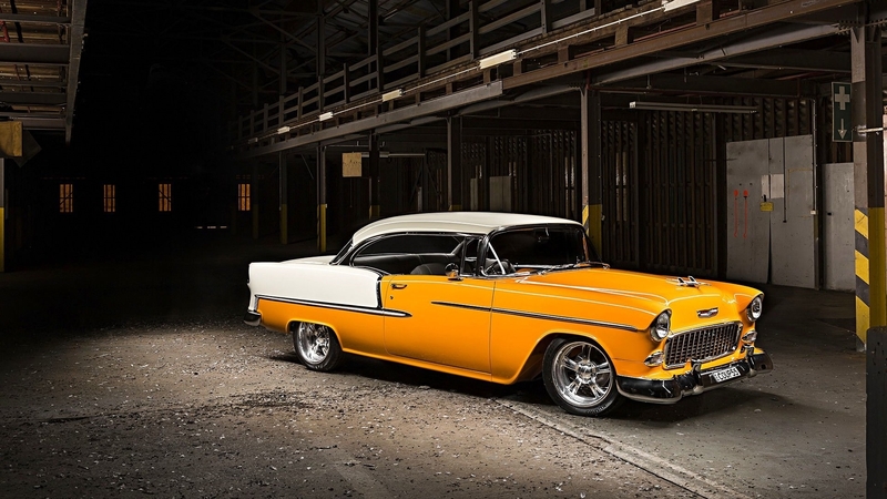 windows, desktop, 1955 blown chevy australian tri five