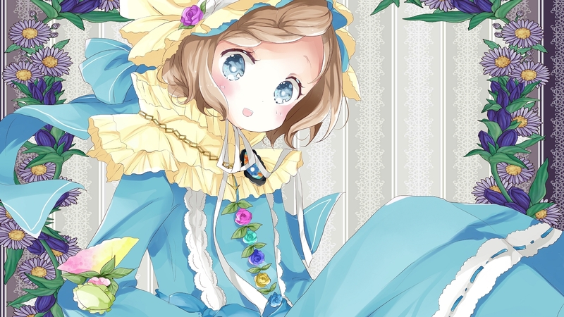 original, cg, girl, anime