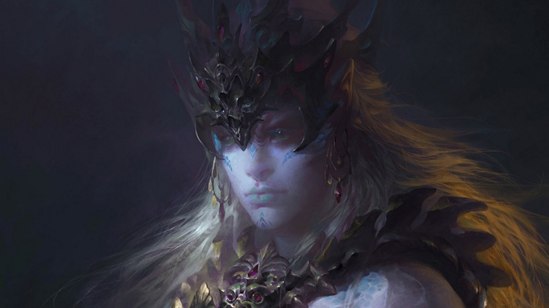 spirit, art, fantasy, luminos, wei feng, man