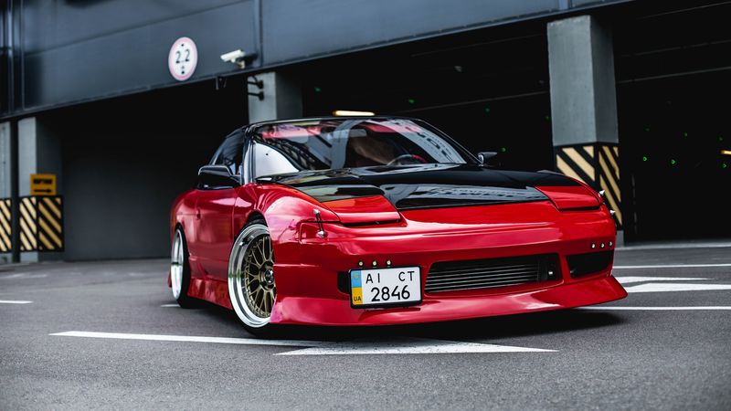 nissan 200sx, nissan, sports car, tuning, 4k