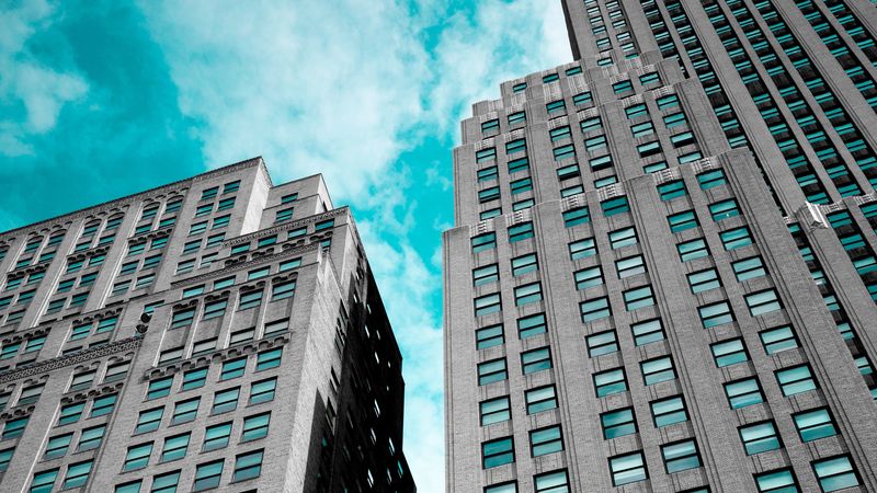 facade, architecture, skyscrapers, new york, united states, 4k