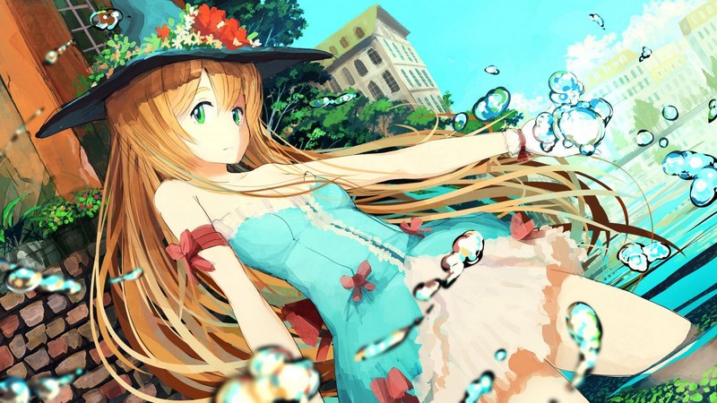 lovely, girl, anime