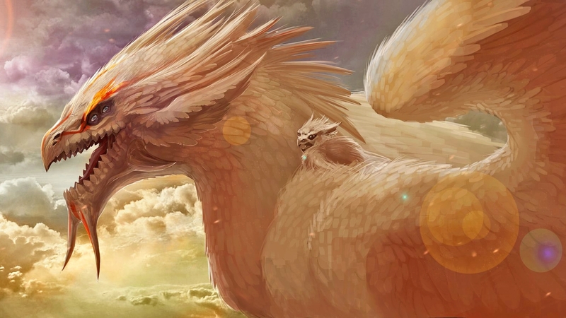 fantasy, magic, dragon, baby