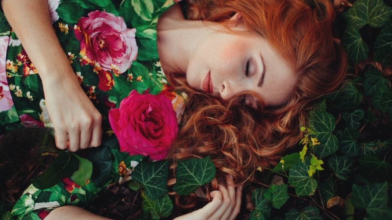 rose, flowers, beauty, face, roses, lady, woman