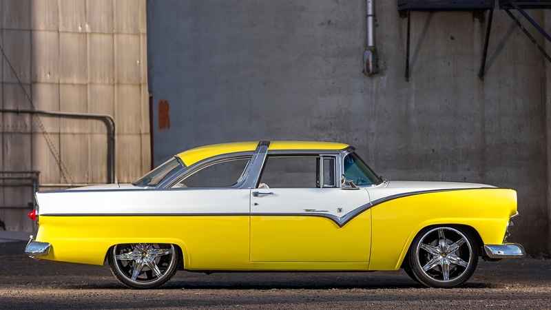 windows, desktop, 1955 ford crown victoria