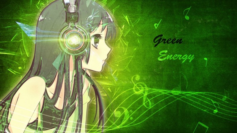 girl, anime, music, love