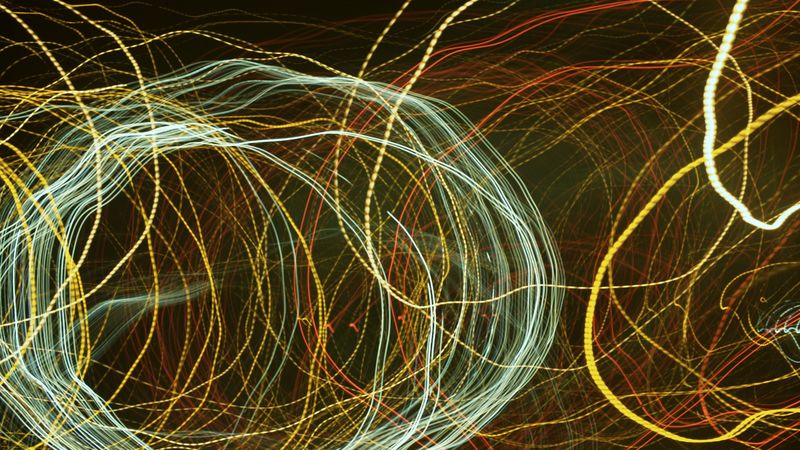 lines, stripes, shroud, wavy, intermittent, glow, 4k