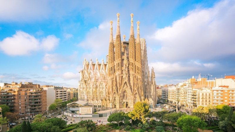 sagrada, barcolona, basilica, familia, spain