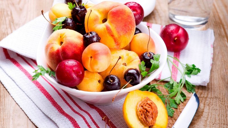 yummy, fresh, fruits, bowl