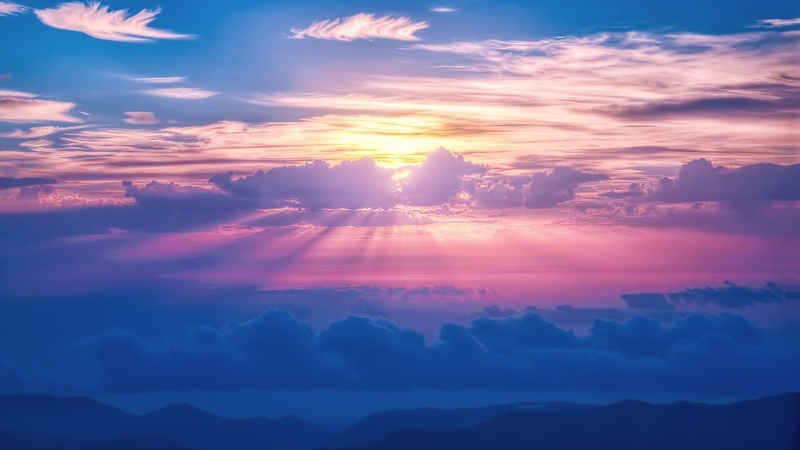 nature, cloud, sky, sunset
