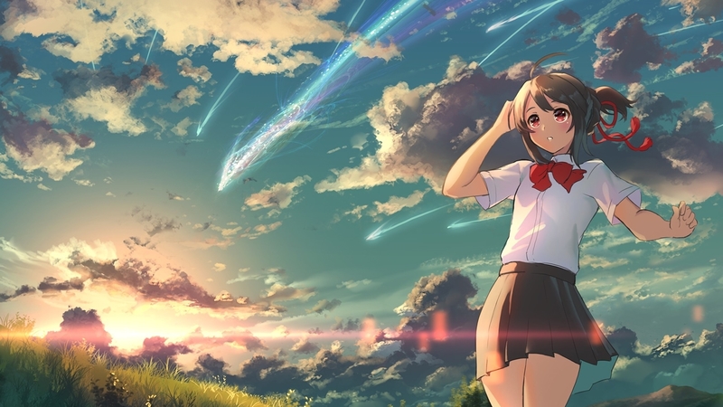 art, school, anime, girl