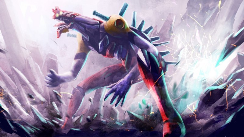 beast, mode, evangelion, unit