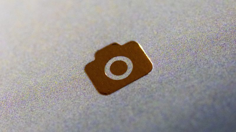 logo, symbol, camera, 4k