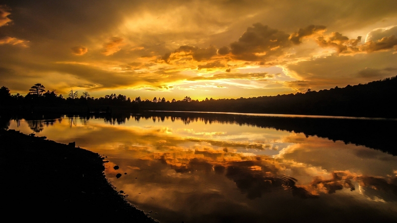 cool, nature, sunset, fun, lake