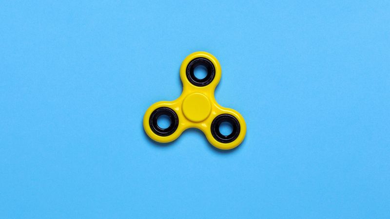 spinner, blades, rotation, toy, 4k