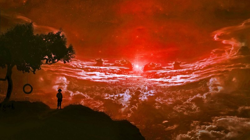 cgi, boy, 3d, perspective, imagination, landscape