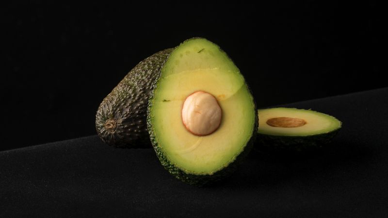 avocado, ossicle, fruit, slicing, 4k