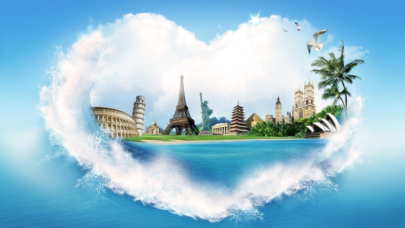 travel, paris, sea, water, vara, eiffel tower, heart, summer, white, blue