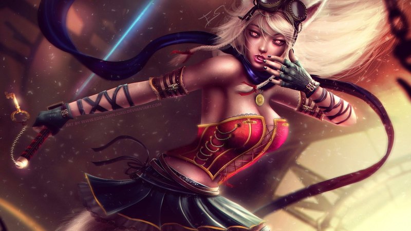 neko, female, art, eddy shinjuku, fantasy, cgi, 3d, cat, woman, artist