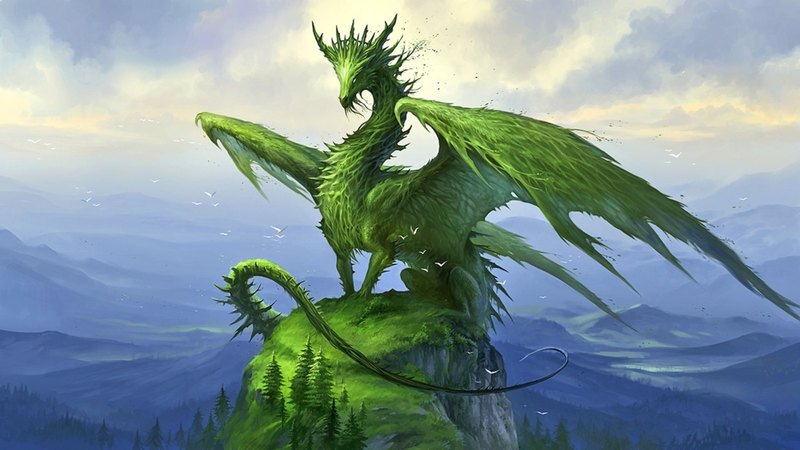 magic, fantasy, monster, dragon