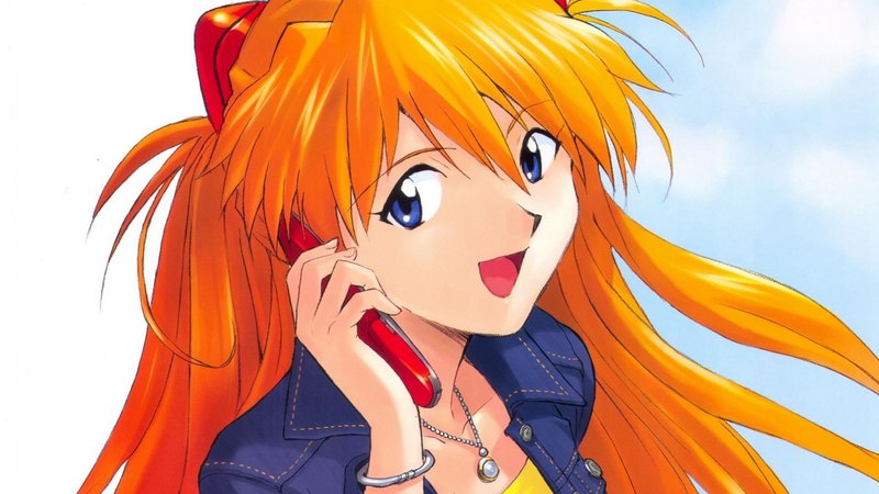 pretty, telephone, sweet, nice, close up, anime, neon, hot, anime girl, asuka langley soryu, long hair, blue eyes, female, lovely, handphone, genesis, closeup, smile, asuka, sexy, evangelion, happy, cute, neon genesis evangelion, kawaii, girl, eva, mobile, phone, orange hair