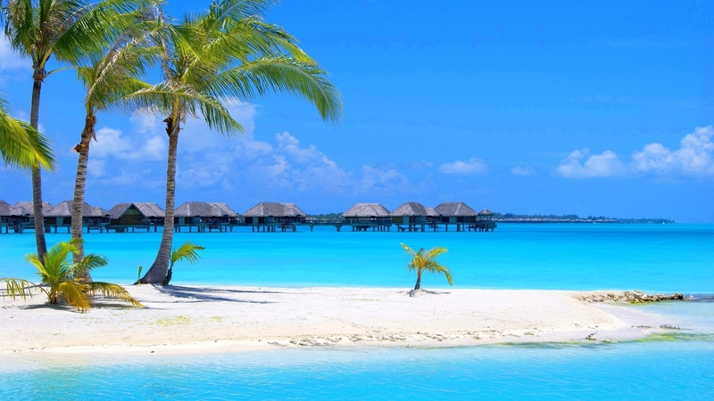sea, beach, sand, tropical, calm