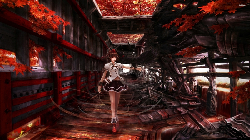 touhou, project, shmimaru, aya