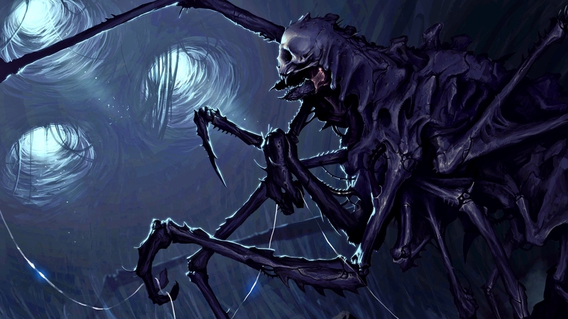 fantasy, magic, monster, dark
