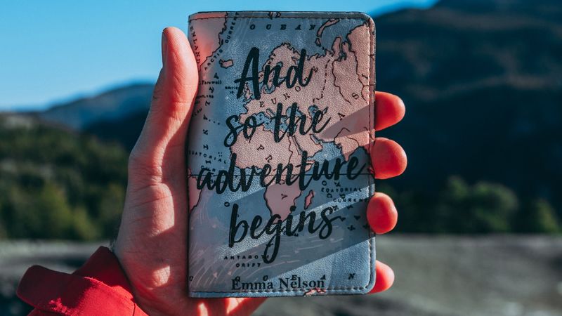 adventure, inscription, hand, 4k