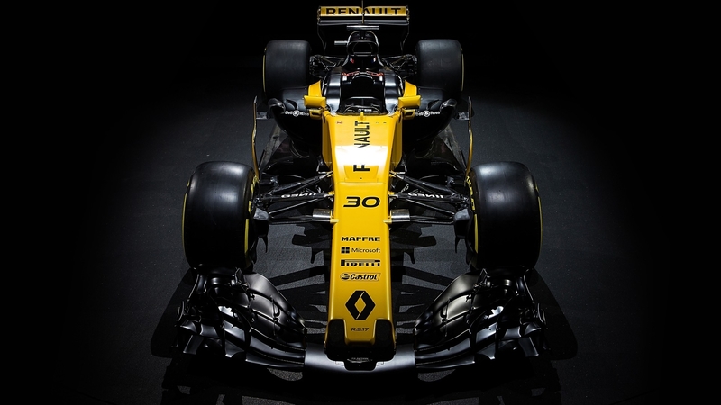 racing car, renault, rs17, formula 1