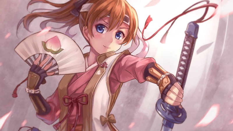 clothes, girl, anime, magic, anime girl, sword