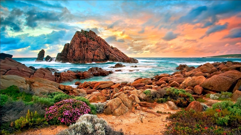 beach, nature, sky, coast