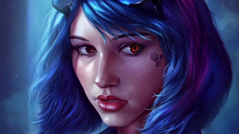 sci  fi, fantasy, tech, dark, women
