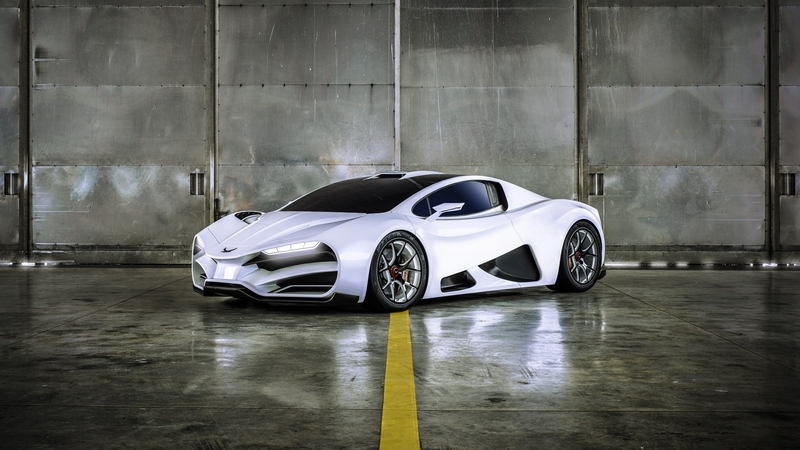 windows, desktop, milan red austrian hypercar