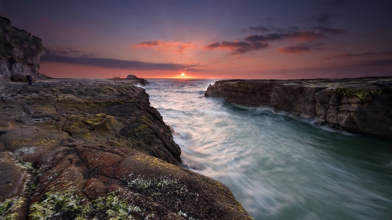 beach, cool, ocean, nature, sunset, fun