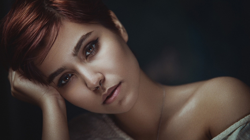 hair, model, girl, women