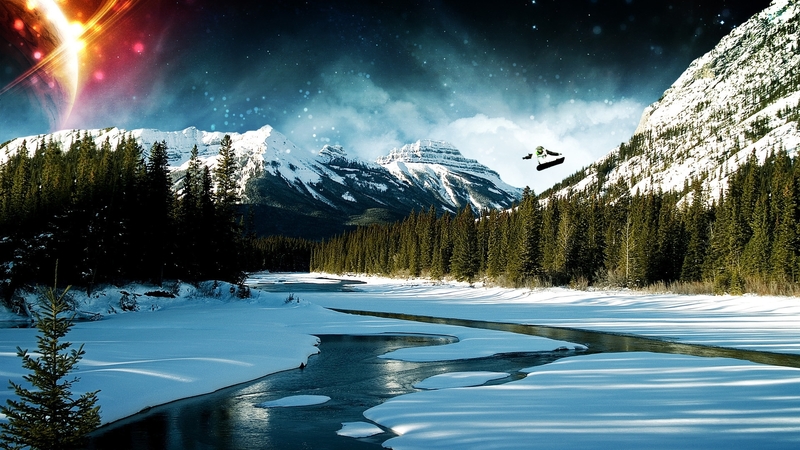 amazing, snow, mountains, ice, nature, beautiful, winter, landscape