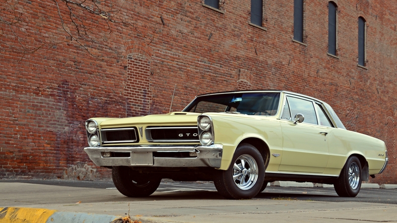 classic, tellow, gm, gto