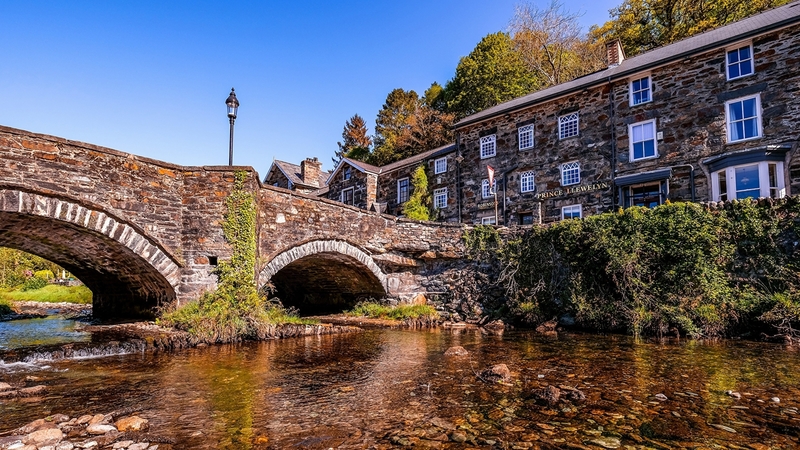 photo, nature, river, bridge