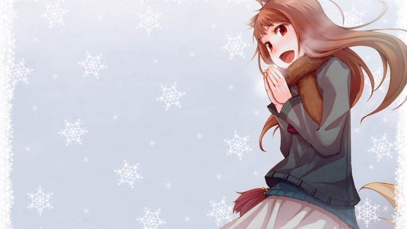 holo, anime, women, spice and wolf