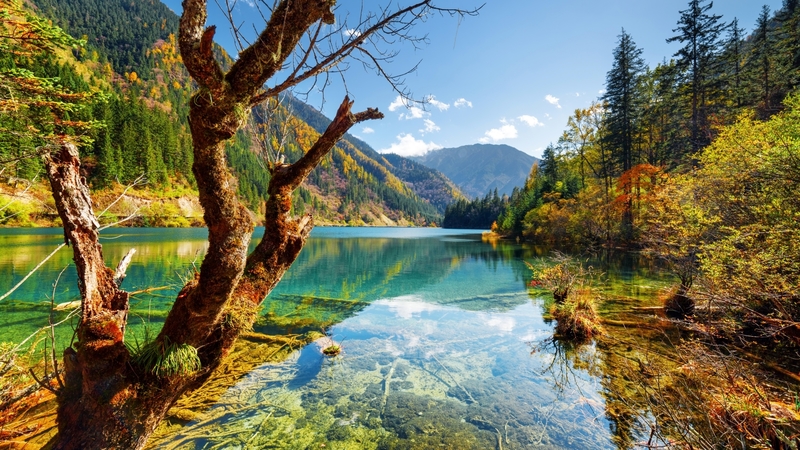 mountains, lakes, rocks, reflections, nature